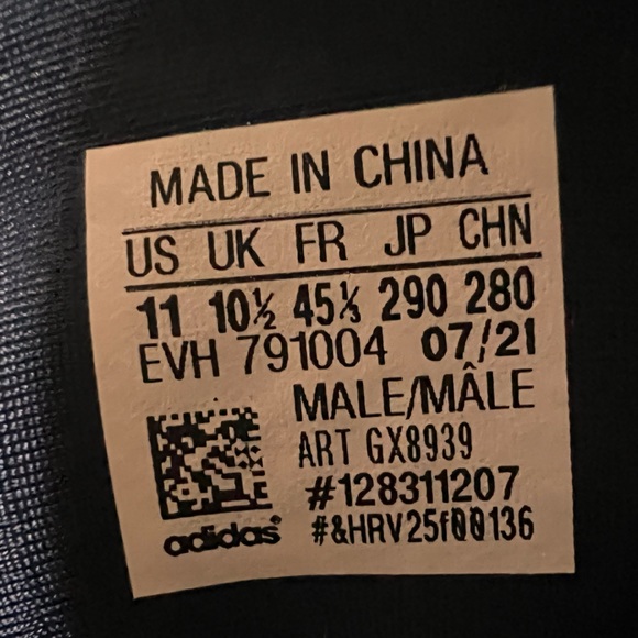 Men’s Adidas Sneaker, size 11. - Picture 13 of 14